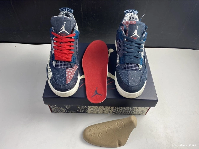 Cheap CW0898-400 Air 4 SE Sashiko Jordan Retro 0809